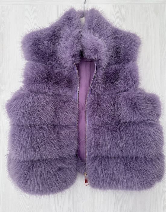 Пухкав дамски елек