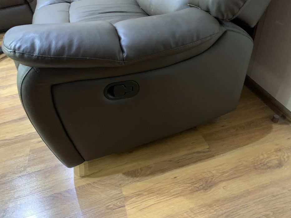 Холова гарнитура от естествена кожа