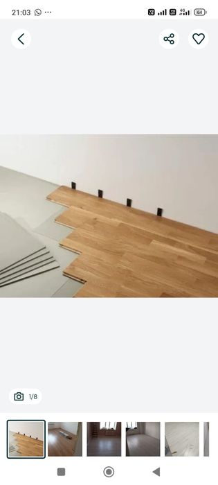 Паркет напольный дубовый