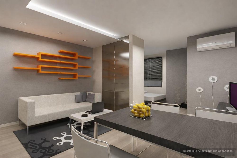 Луксозен ЕДНОСТАЕН апартамент в кв. Южен