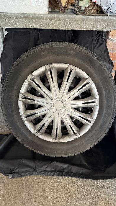 4 бр. Джанти за Опел Астра H 195/65/15 зимни гуми Opel Astra