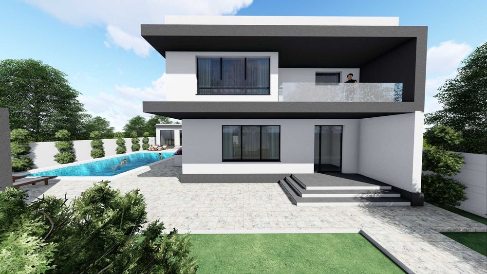 Vila cu Piscina, Casa pentru oaspeti si Garaj - Buzau Maracineni