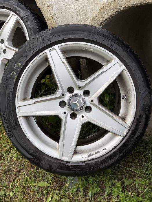 Jante mercedes 205/50 R17 Cauciucuri Viking M+S folosite un sezon