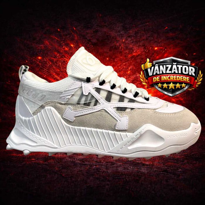 Adidasi OFF-White, Odsy 1000 Sneakers, Produs NOU