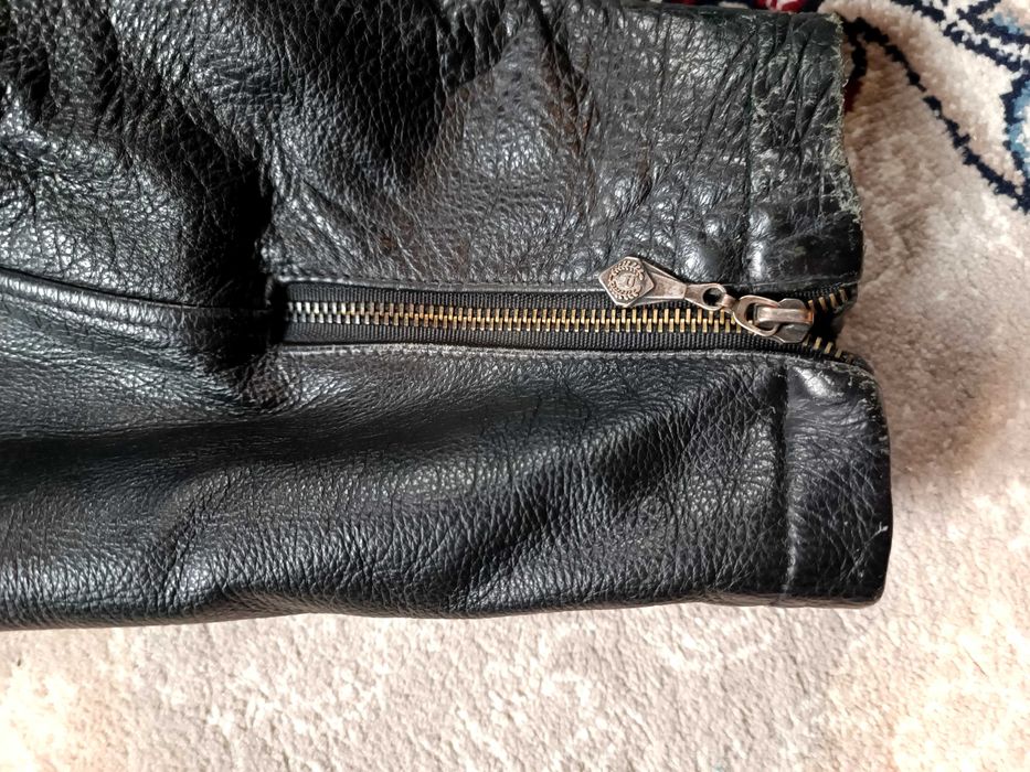 Мужская кожаная куртка