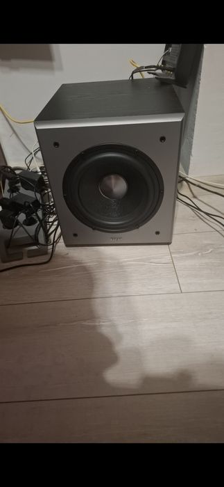 Субуфер Edifier T5-BK, Активен, 70W RMS, RCA Line-in/Line-out, Black