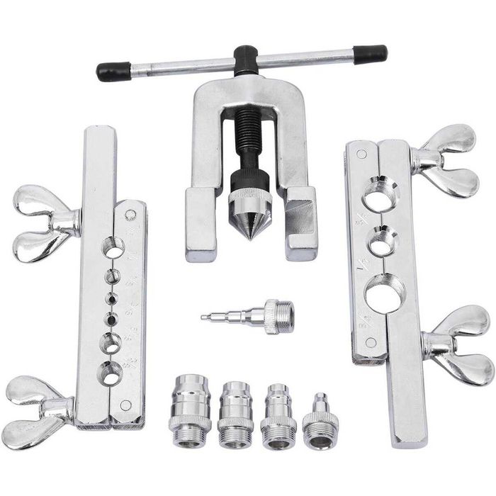 Trusa 9 piese pentru bercuit si largit tevi, diametre prese 1/8″  3/4″