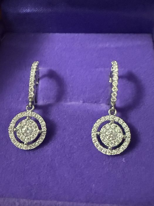 Бриллиантовые серьги