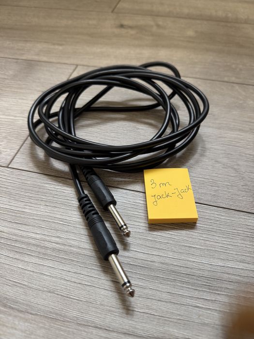 Cablu audio Jack - Jack 6,3 lungime  3 metri
