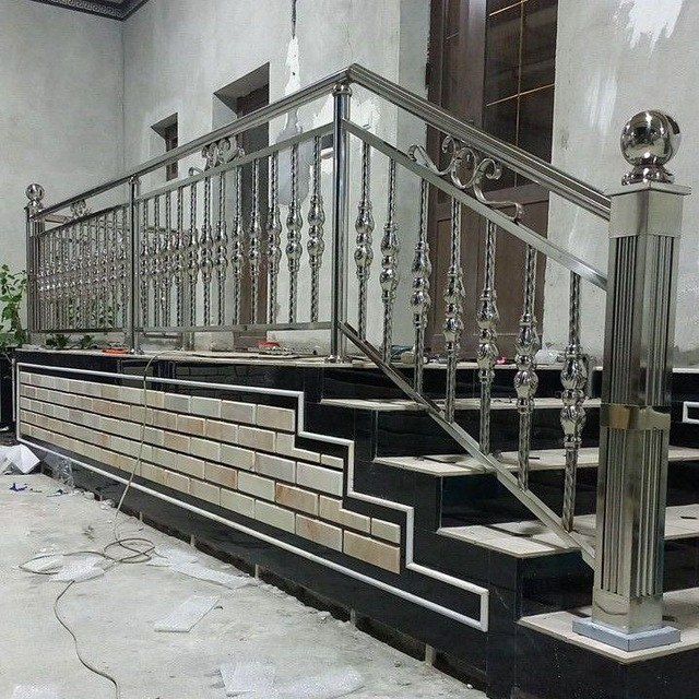 Перила из нержавейка ограждение из нержавейк To'siq va panjaralar zang