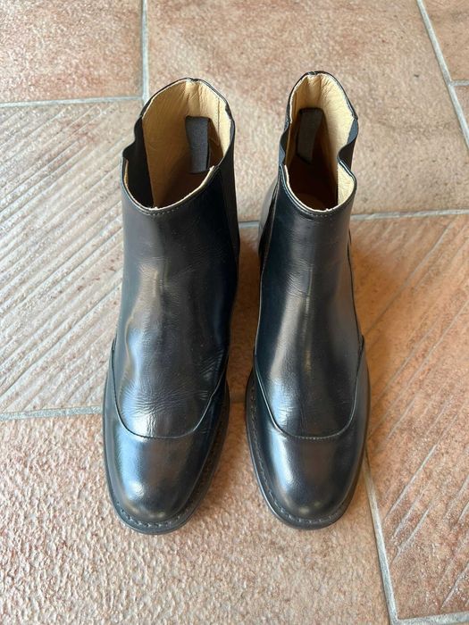 Ghete din piele naturala