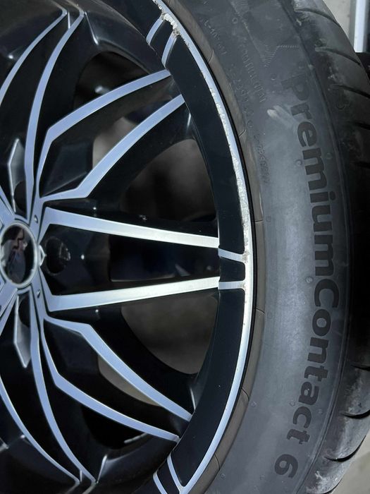 Vand 4 jante R18 5x112+cauciucuri
