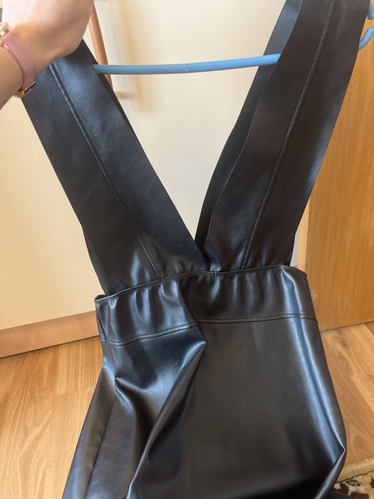 Кожен сукман-рокля , размер С