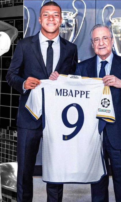 Екип Мбапе 2025 РЕАЛ МАДРИД НОВИЯ ЕКИП Детско + Шапка/шал/топка/анцуг
