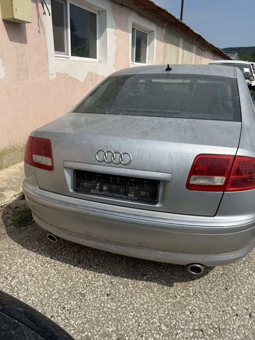 Audi A8 d3 4.2 FSI, Ауди А8 на ЧАСТИ 2003 малък катинар 4.2фси газ Bfm