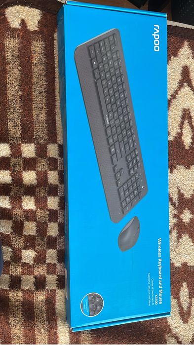 Set tastatura si muse wireless RAPOO