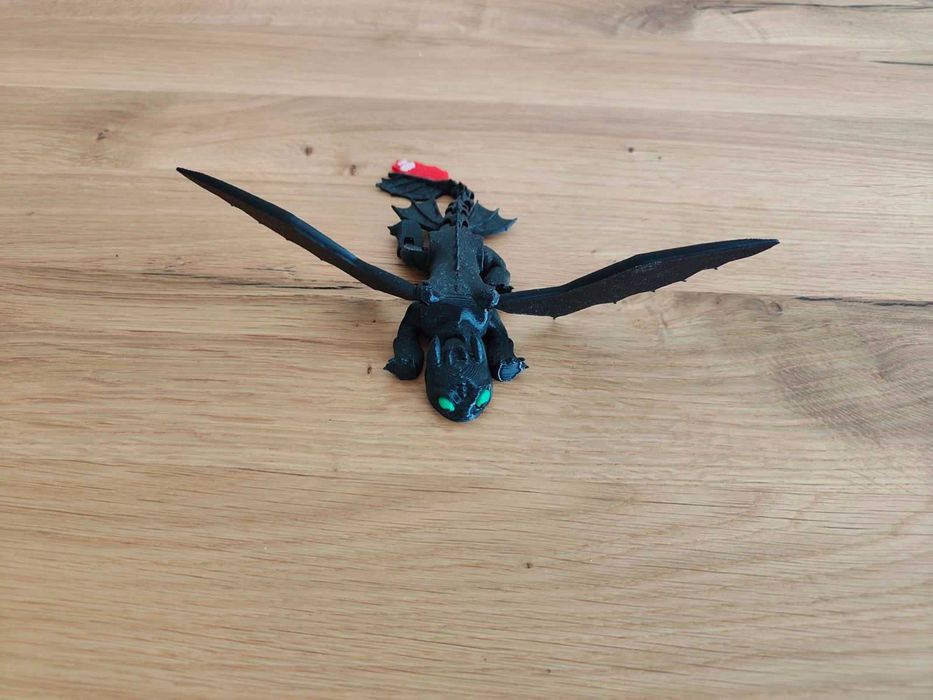 Фигурa гъвкав  дракон  Toothless - Flexi модел
