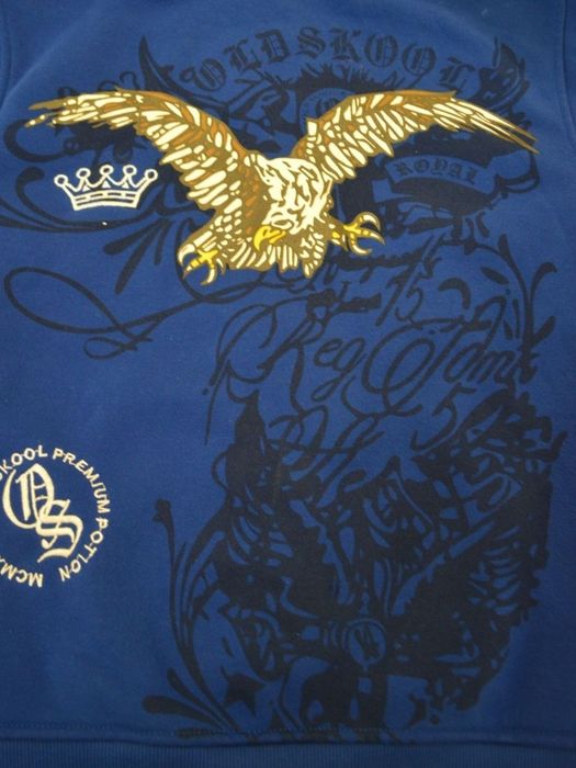 Vintage Rare Old School ZipUp Hoodie