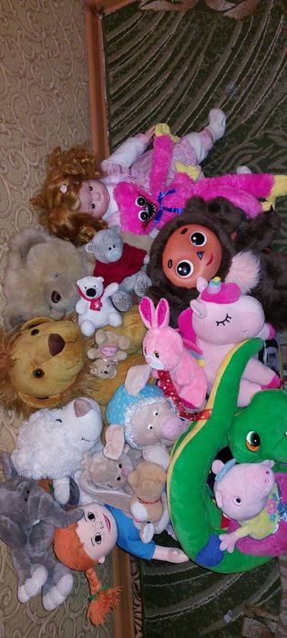 Мягкие игрушки разные