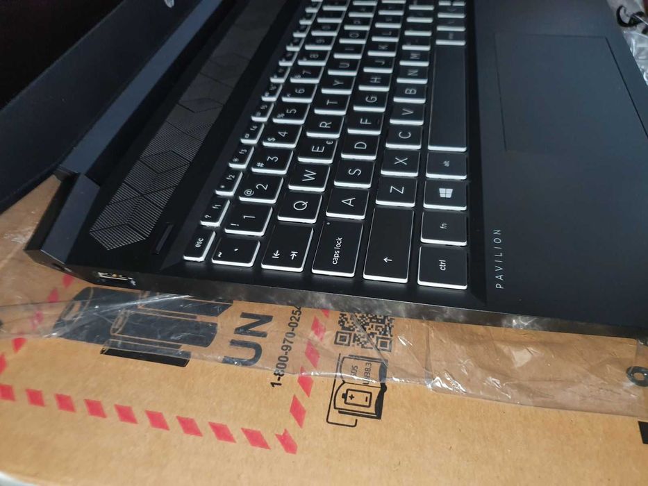 Laptop HP Gaming Ryzen 5 5600H 32GB SSD 512GB GTX 1650 4GB 15.6 Nou