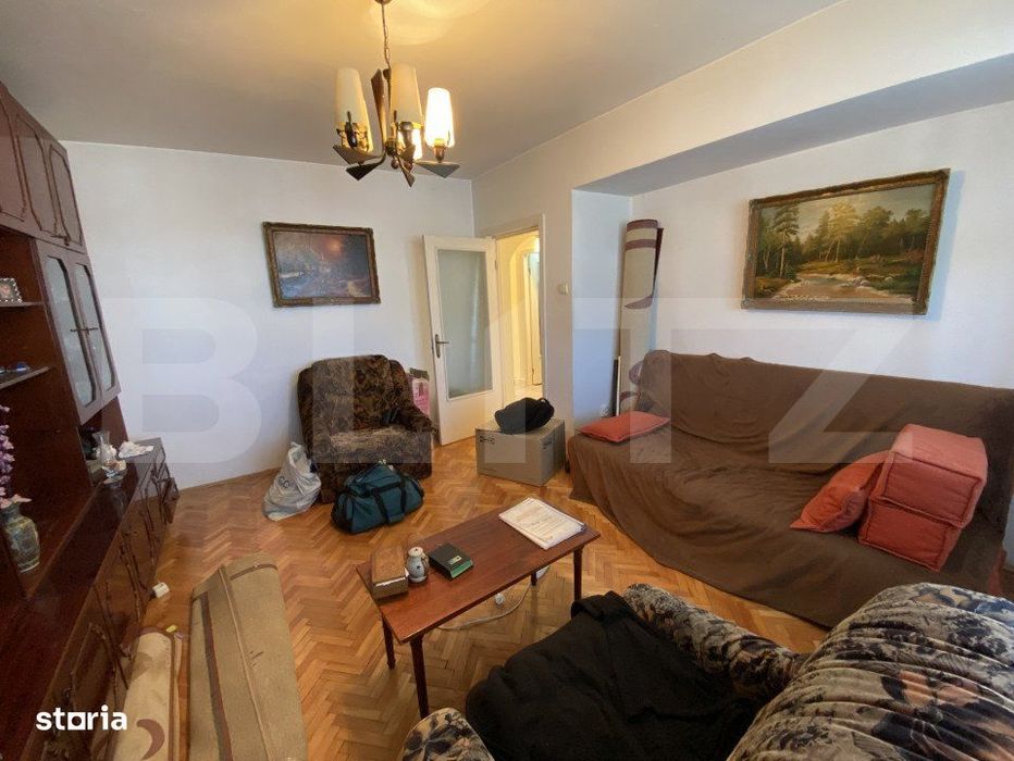 Apartament 3 camere, 64 mp, decomandat zona Porolissum