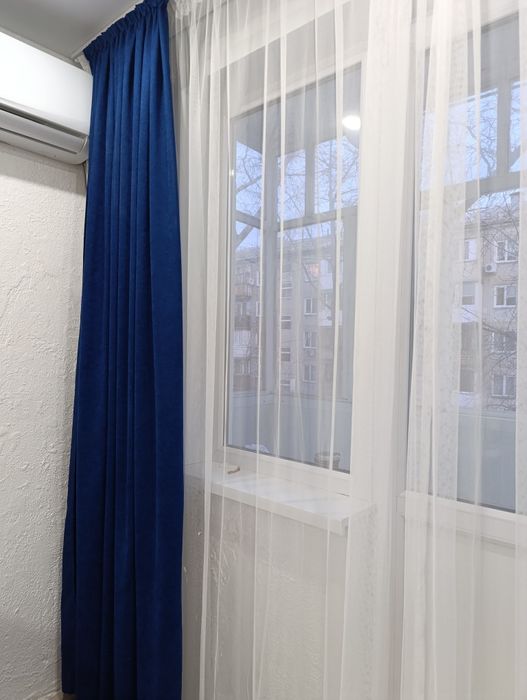 Продам шторы, синие