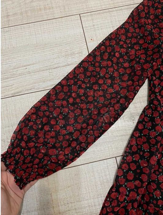 Платье шифоновое, S-M