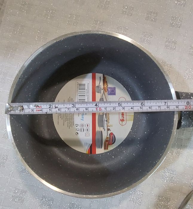 Касерола с капак, 19mm,"Rosberg",Кафемелачка, Чопър