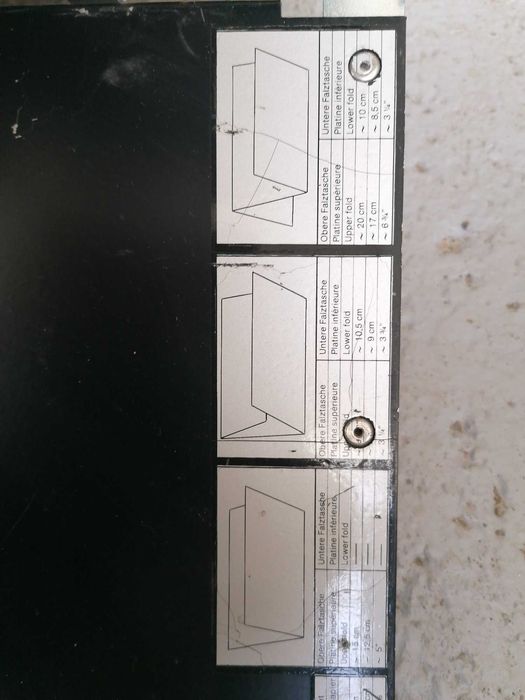 Masina profesionala de pliat si perforat FSK FG3500