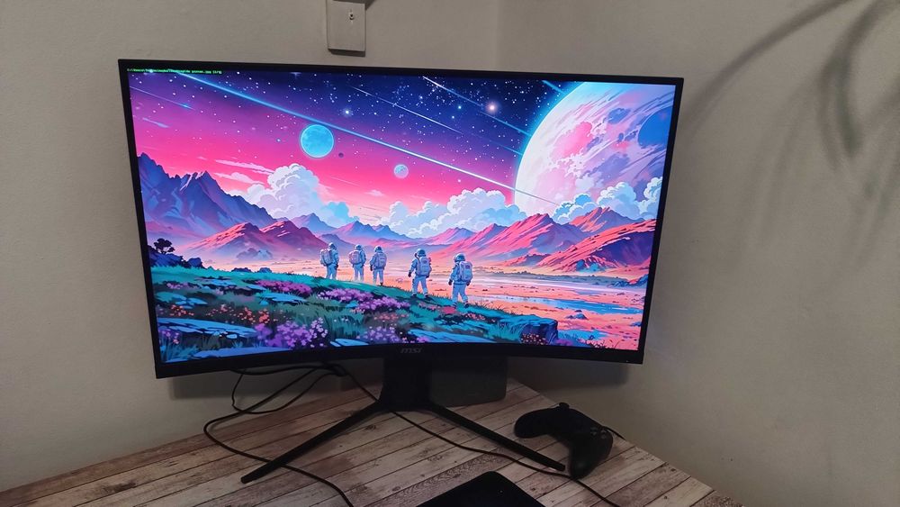 Sistem gaming PC + monitor optional