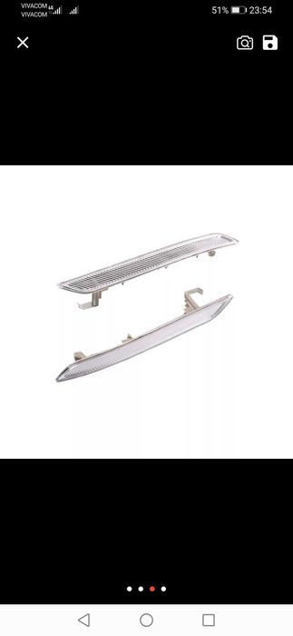 Светлоотразители за броня бмв х6 bmw x6 светлоотразител E71 E72