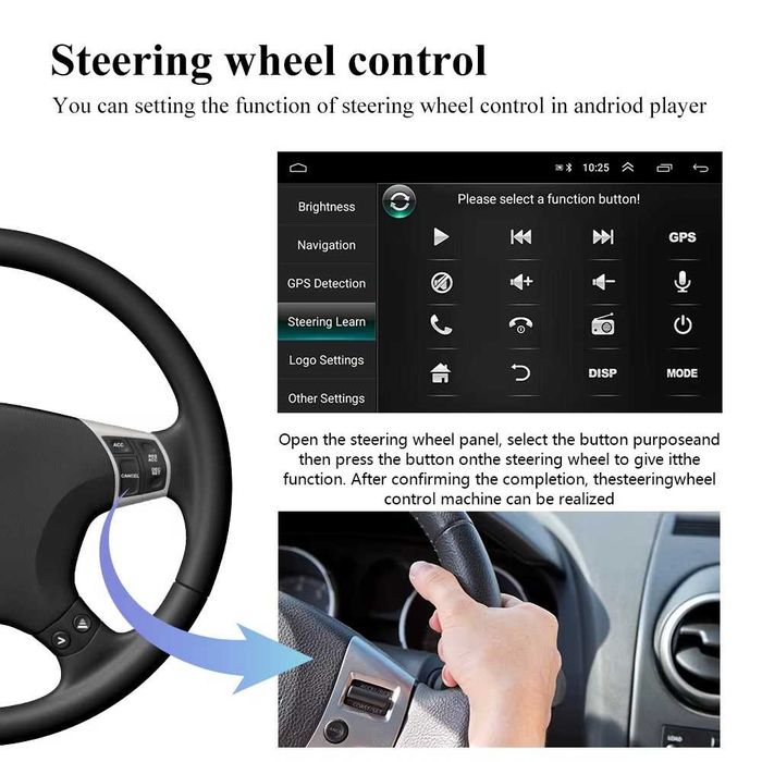 Мултимедия за Ford Transit FIESTA FOCUS GALAXY 2DIN Android Навигация