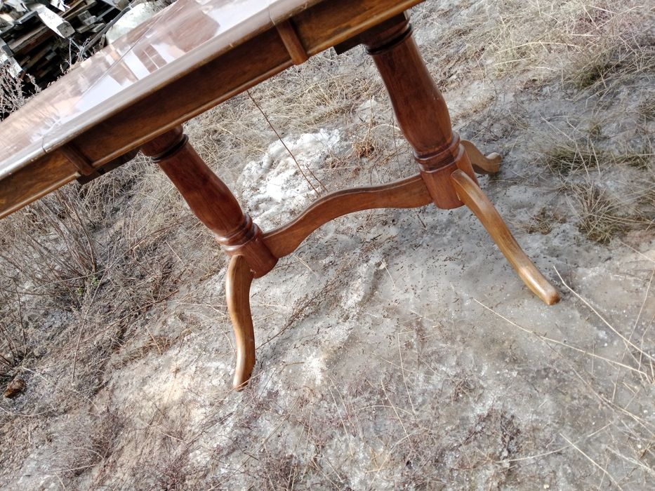 Стол диван деревянный