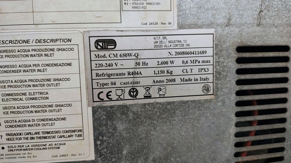 Ледогенератор NTF CM 650W / brema