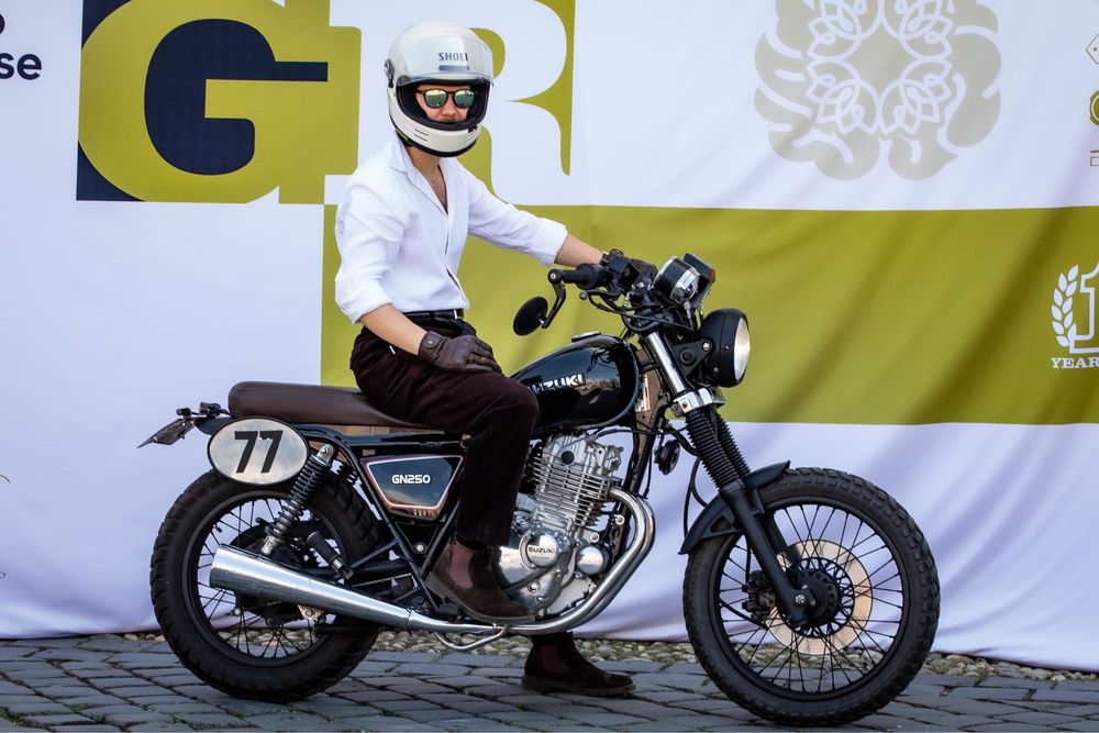 Suzuki GN250 Scrambler Cafe Racer