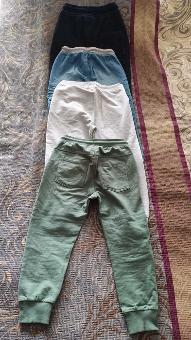 LOT 4 pantaloni copii – ca noi, PREȚ MIC zara cotton reserved waikiki