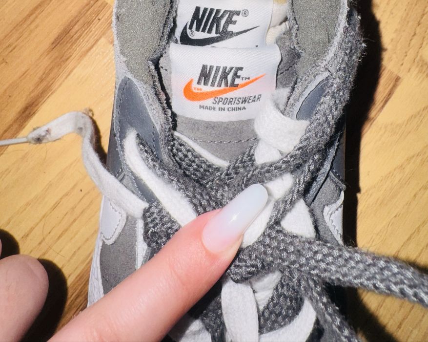 Nike Tenisi Blazer Low Iron Grey x Sacai