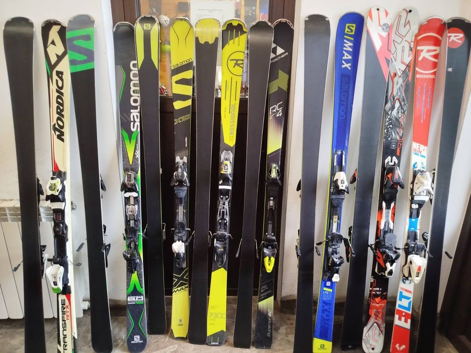 Ски от 168см до 170см и дтски ски от 100 до 130 см