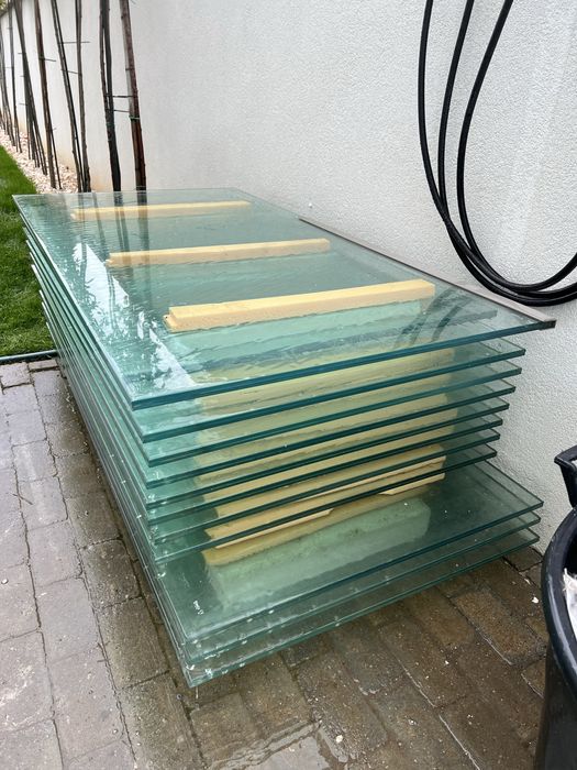 Balustrada balcon sticla securizata 16mm - 18ml