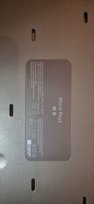 Keyboard LOGITECH wave keys