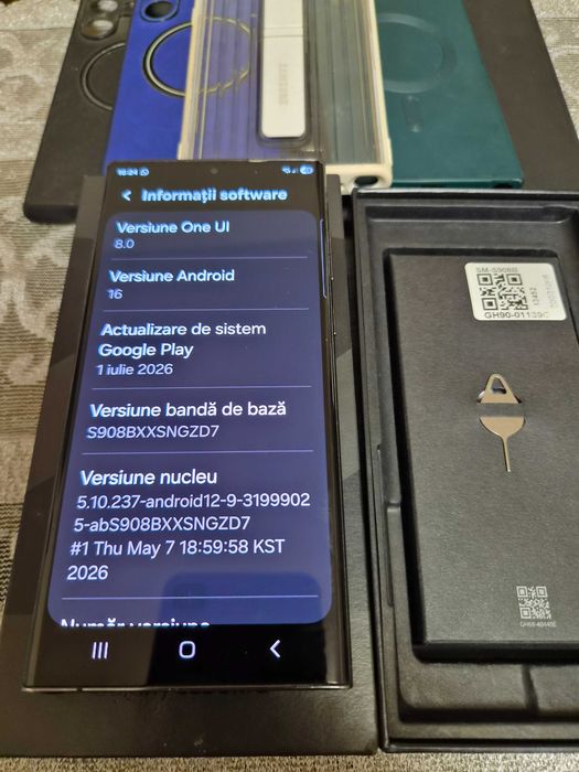 Vand Samsung S 22 Ultra 5G