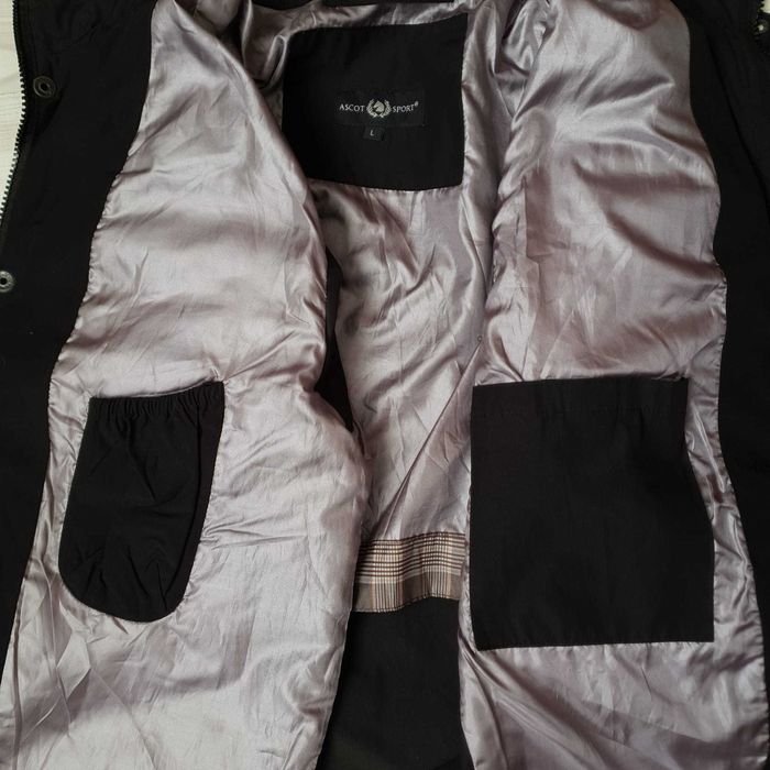 Geaca neagra primavara ASCOT Sport, marimea L, respirabila, impecabila