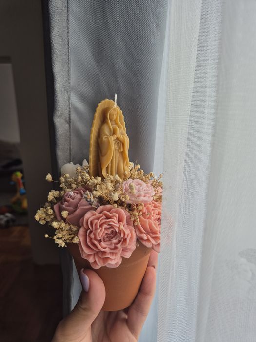 Aranjament de paste/lumanari de înviere