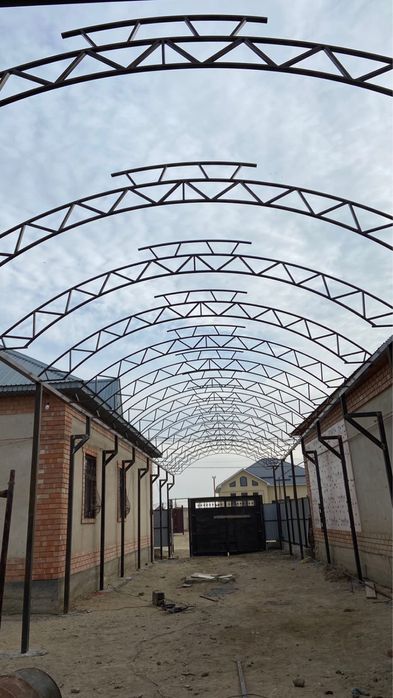 Сварщик. Навес, ворота, ограждение, перила, лестница, забор, оградка.