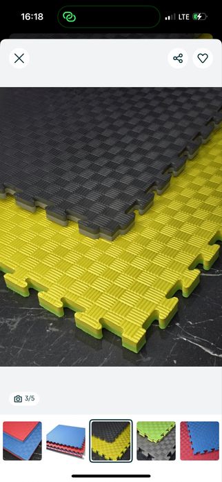 Tatami Eva mat 125 000/2 sm Optom va dona