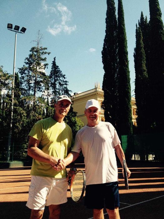 Обучение игре в теннис(большой , на корте)