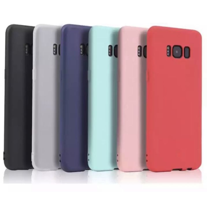 Husa Slim Silicon Interior Catifea Fina - Samsung S8 S9 S10 Plus