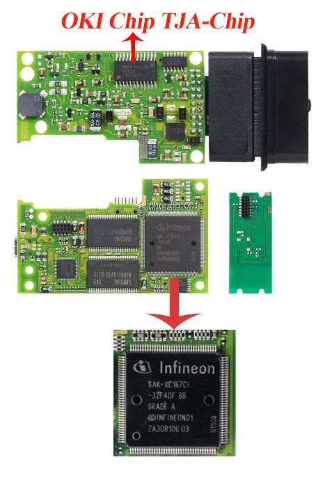 Interfata VAS 5054A ODIS 6.2.3 OKI chip VW Audi Skoda Seat tester