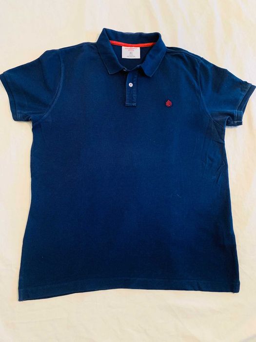 Tricou Springfield Slim - XL (Albastru)