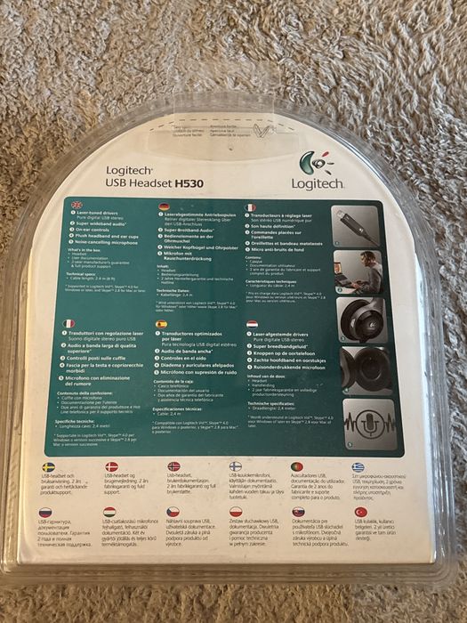 Carti Logitech usb headset h530